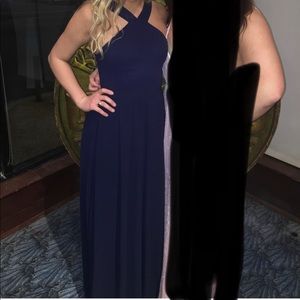 Lulu’s Navy Gown